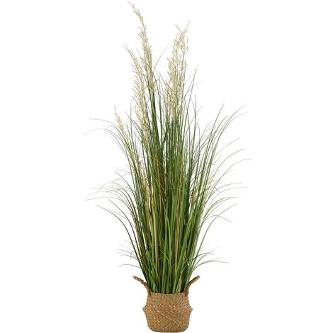VEVOR Pianta di Erba Artificiale, 1194 mm di Erba di Canna in Vaso, Pianta di Arbusti Finti di Alta Qualita per Interni ed Esterni, Casa, Giardino, Ufficio, Decorazione della Stanza, 1 Pezzo Verde (1/5)