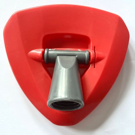 Base de Remplacement pour Serpillère à Essorage - Couvercle Plastique pour Tête de Laveuse Rotative Triangulaire - Accessoire pour Laveuse à Pédale (1/3)