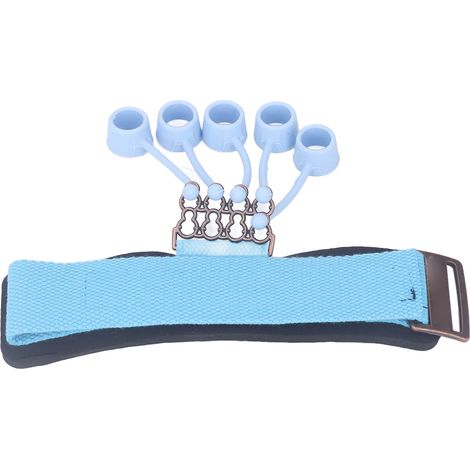 Fingertrainer mit einstellbarem Widerstand, komfortablem Griff und tragbarer Griffkrafttrainer (blau) (1/5)