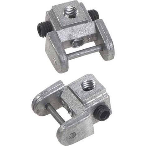2 Pièces Supports de Lames Scie à Chantourner Adaptateur Conversion Sans Broche Métal (1/4)
