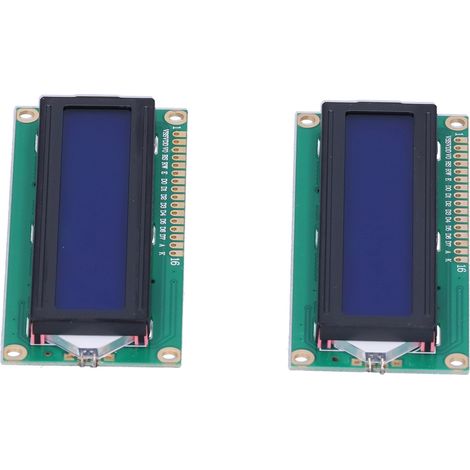 2 modules micro-ordinateurs monopuces avec écran LCD, accessoires pour robots, test et développement, DC5V 1602 (1/5)