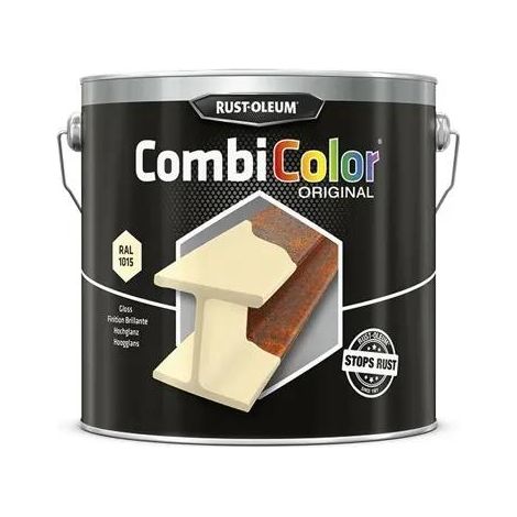 Rustoleum CombiColor Original Antirostfarbe Elfenbein 2,5L