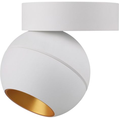 Adosado tilt UKU4 Corte de fase L,C LED COB 7W 881lm(687lm)/913lm(718lm)/954lm(740lm) CRI90 2700K/3000K/4000K 24º Blanco Oro