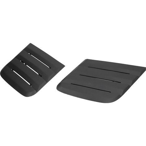 2 pièces Capot de ventilation noir accessoire compatible Ford Mustang 2018 2019