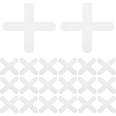 1000 cales d'espacement de 4 mm pour système de nivellement de carrelage, accessoire de fixation (1/4)