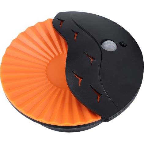 Applique murale effet lever de soleil rechargeable avec luminosité réglable et détecteur de mouvement pour chambre à coucher (1/5)