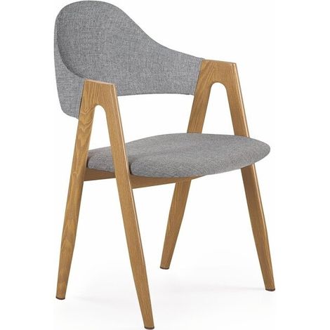 Silla Houston 1434, Gris, 80x53x57cm, Tapiz, Metálico (1/5)