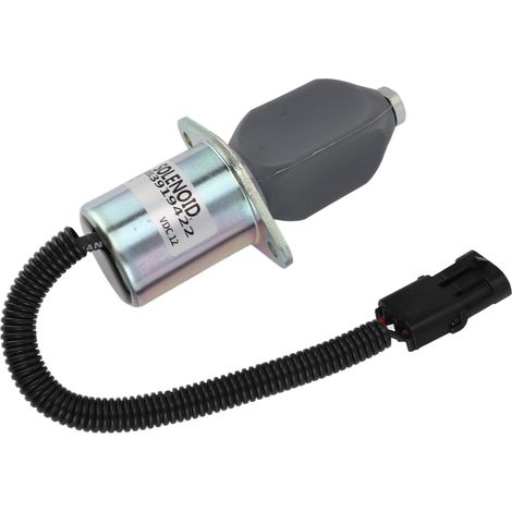 Électrovanne d'arrêt de carburant 3919422 12V, arrêt pour l'arrêt du moteur du générateur, fonctionnement précis et sûr (1/5)