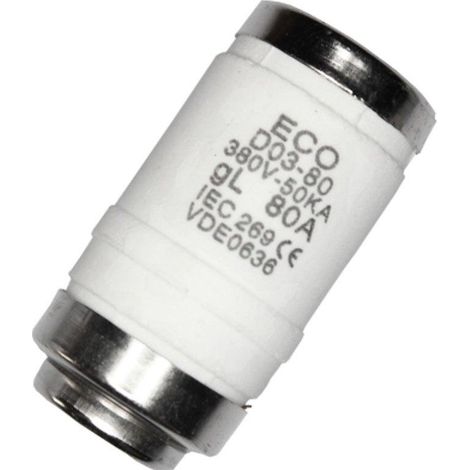 5 Fusible Diazed Do3 80a