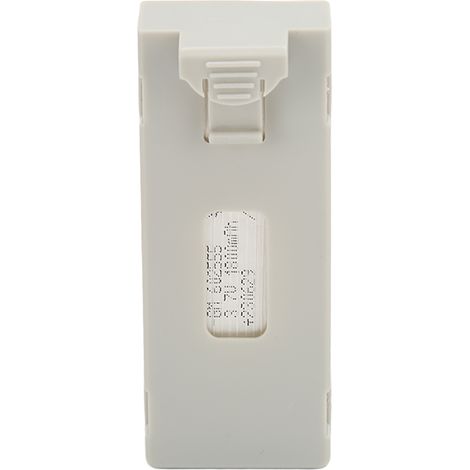 3.7V 1800mAh Batterie de remplacement pour drone RC E88 E525 E99 K3 E100 P1 S98 P7 P10 P8 A13 S11 P8 A8pro, grise (1/5)