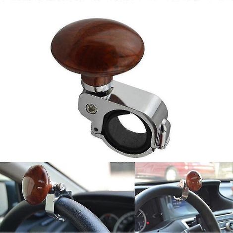 Poignée de volant robuste pour voiture/camion, pommeau de direction à bascule en aluminium (1/5)