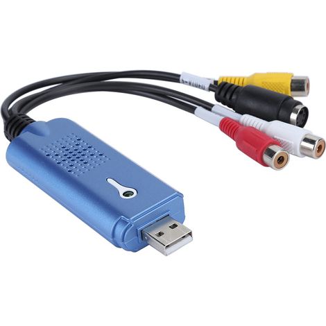 Carte d'acquisition vidéo USB 1 voie pour DVD, permettant l'enregistrement de vidéos AV sur PC en haute définition. (1/5)