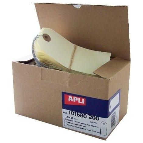 Agipa Etichette Americane Marroni 120 x 57 mm 200 pz