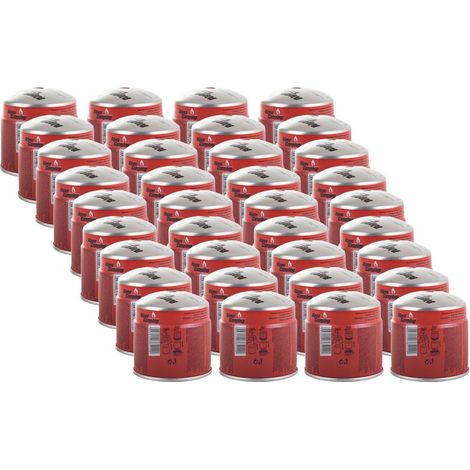 Pack de 36 Cartouches de gaz 190g Perçable Butane Propane Avec Sécurité stop-gaz ALPENTECH