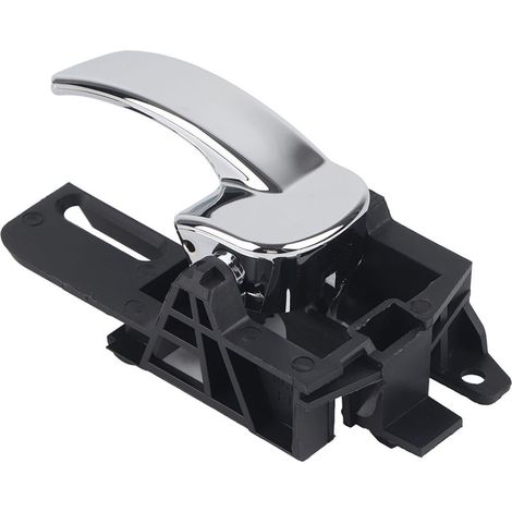 Aramox Poignée de porte intérieure de voiture, plastique ABS + métal intérieur de voiture intérieur gauche poignée de porte arrière ou avant pour MK1 2007-2013 80671JD00E (1/5)