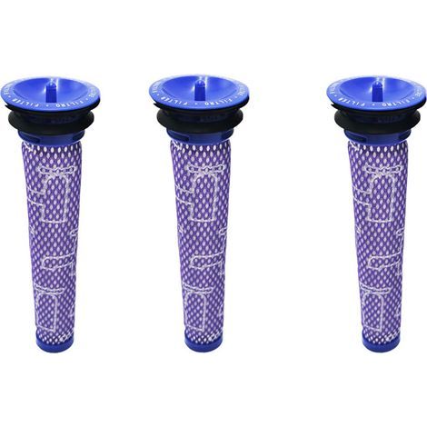 Confezione da 3 prefiltri di ricambio per aspirapolvere Dyson - Compatibili con gli aspirapolvere Dyson V6, V7, V8, DC59 e DC58. Ricambi (1/5)