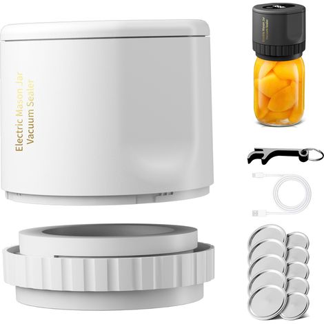 Scelleuse sous vide électrique portable pour bocaux Mason, Fresh K