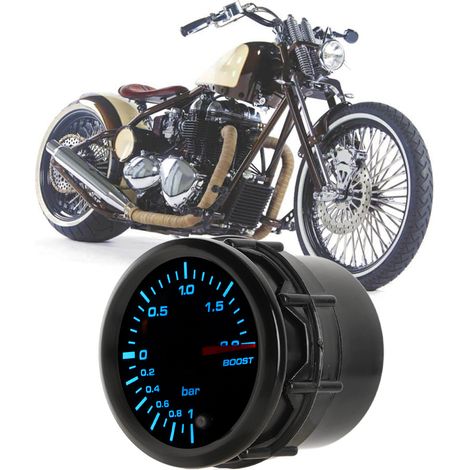 Capteur de bande de turbocompresseur à DEL 7 couleurs 2" 52 mm (Référence : 6392BK) (1/5)