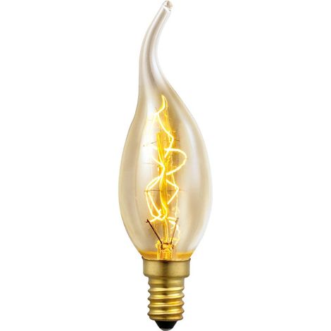 Ampoule de décor - EGLO - Vintage agent lumineux 49508 - E14 - LED - 40W