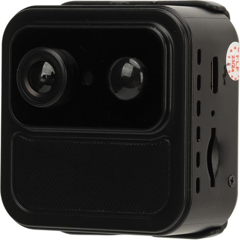 Mini caméra sans fil 4K avec vision nocturne HD et télécommande pour téléphone portable. Longue autonomie. (1/5)