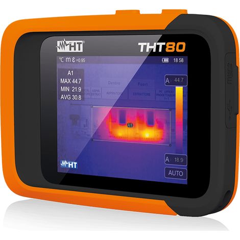 Termocamera compatta 120x90 pixel IR Display touch THT80 HT HN000080