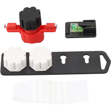 Kit de marquage et de mise à niveau pour cadres et peintures murales, comprenant un mini niveau à bulle.-AquaForge (1/5)