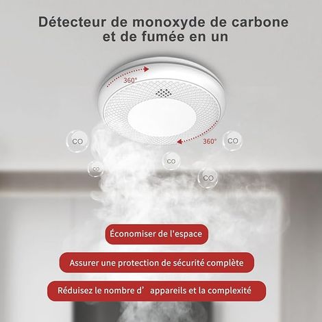 WLAN Combined Smoke and CO Detector (1/4)