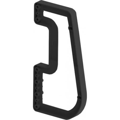 Cale d'épaisseur pour penderie escamotable LIFT 700 - noir - AMBOS