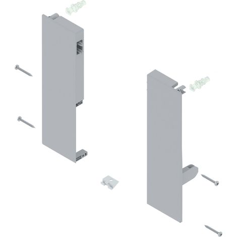 Blum Tandembox Antaro Fronthalter Höhe D - Fronthalterung passend zu Innenauszug, Kunststoff weiß (1/2)