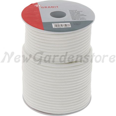 4 mm Ø  cuerda de arranque rollo de 60 m para desbrozadora, motosierra y cortacésped