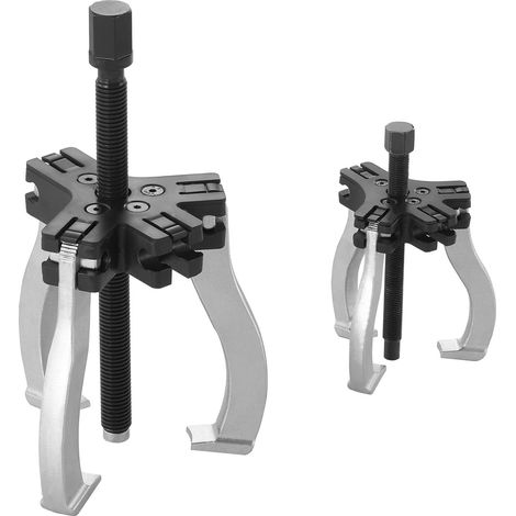 Kit Extracteur 3 Griffes, 7,6 cm et 17,8 cm, pour Roulements et Poulies, Usage Vertical et Horizontal, Interne et Externe, 2 Pièces (1/5)