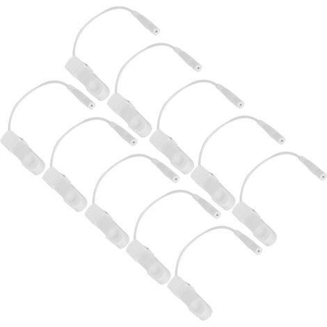 10 Elektrodenkabel mit 2,0-mm-Ohrclips für ein TENS-Elektrotherapiegerät
