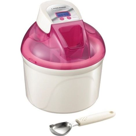 Lagrange Sorbetière 409001 couleur framboise 1,5 L (1/5)
