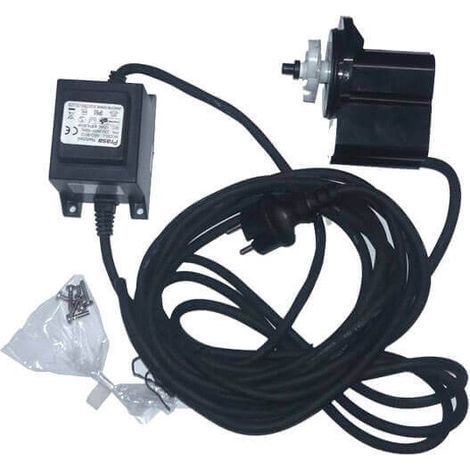 GRE – Kit moteur de remplacement pour skimmer AR125 – Moteur 48 W – Transformateur et câble électrique inclus – Accessoire piscine