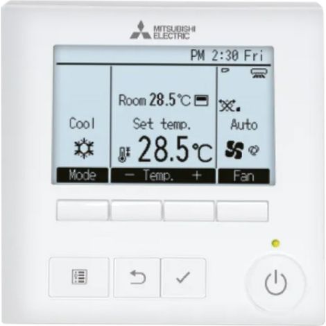 Commande à distance filaire DELUXE PAR-41MAAB de Mitsubishi