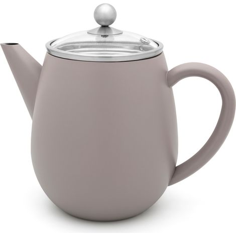 Bredemeijer Duet® Eva Théière double paroi gris béton (1/5)