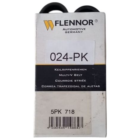 5pk718 cinghia poly-v alternatore servizi marca flennor (1/5)