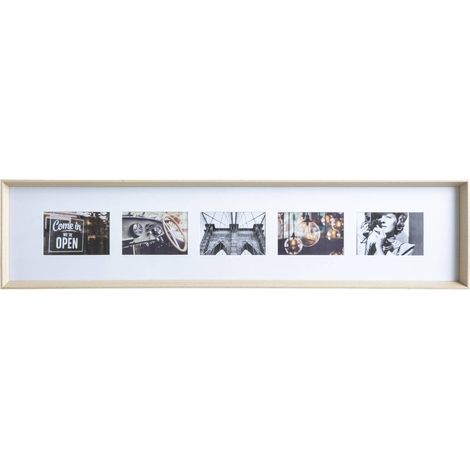 Bilderrahmen für 5 Fotos AXEL, 22 x 97 cm
