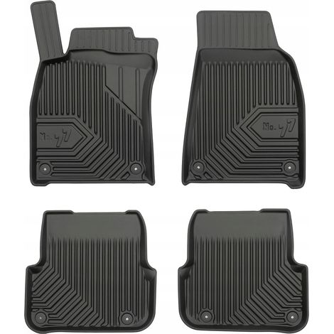 Tapis en caoutchouc pour Audi A6 C6 2006-2011, bacs 77 (1/5)