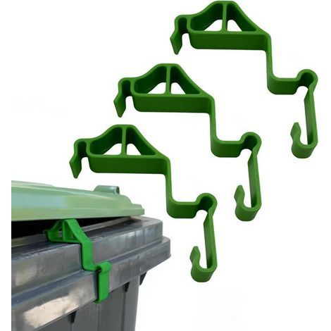 Mülltonnen-Belüftungsclips – 3er-Pack – Mülltonnen-Abstandshalter – Geruchs- und insektenabweisend (1/5)