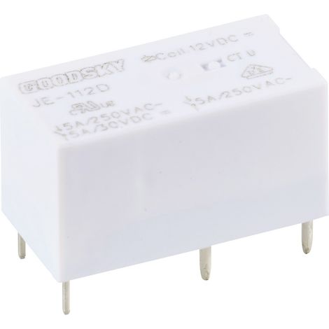 GoodSky JE-112D Printrelais 12 V/DC 5 A 1 Wechsler 1 St. (1/2)