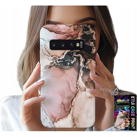 Hülle für Samsung Galaxy S10 Plus – elegantes Marmormuster + Folie (1/5)
