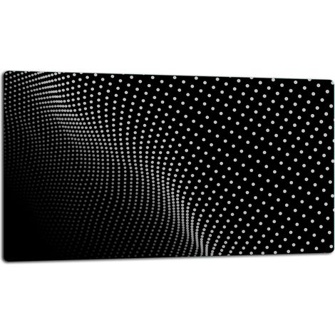 Tablero de corte de placa de vidrio 52x30 negro (1/5)