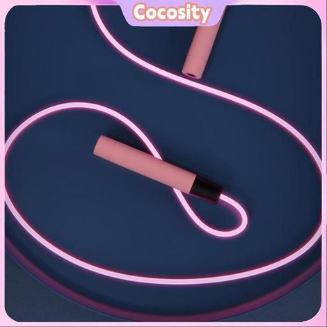 Cocosity Corde à sauter rougeoyante Corde à sauter lumineuse, corde à sauter LED pour enfants et adultes, Fitness sport parapente (1/5)