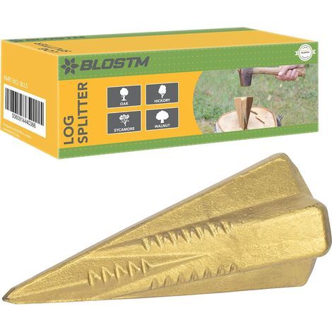 Manueller Holzspaltkeil - 1,8 kg Holzspalter Merlin - Robust - Geeignet für kleine und große Holzscheite (1/5)
