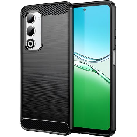 Funda para Oppo A5 5G / A5m, Carbono, Negro (1/5)