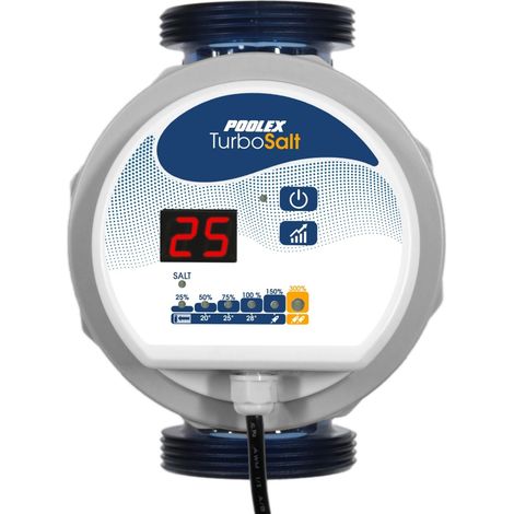 Poolex Turbo Salt 100 Salzelektrolyse Anlage Pool bis 10m³ Desinfektion o. Chlor