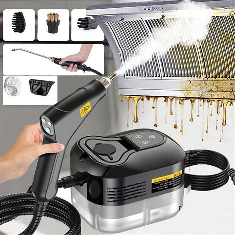 Nettoyeur vapeur haute puissance, haute température et haute pression, EU,nettoyeur vapeur adapté au nettoyage de la salle de bain (1/5)