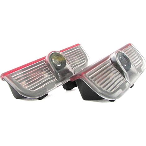 Kit Luci Led Logo Proiettori Auto Portiere VW Golf 5 6 Plus Jetta Passat CC Touareg Eos Scirocco Senza Modifica (1/3)
