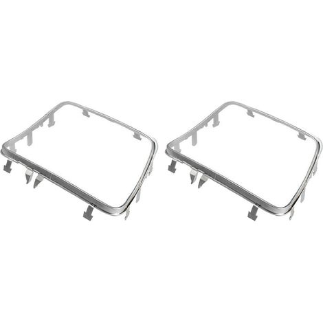 2X pour Mercedes-Benz Classe E W213 2015-2019 : baguette de finition électroplaquée pour porte-gobelet, couvercle de cendrier et baguette chromée 2136830500 (1/5)